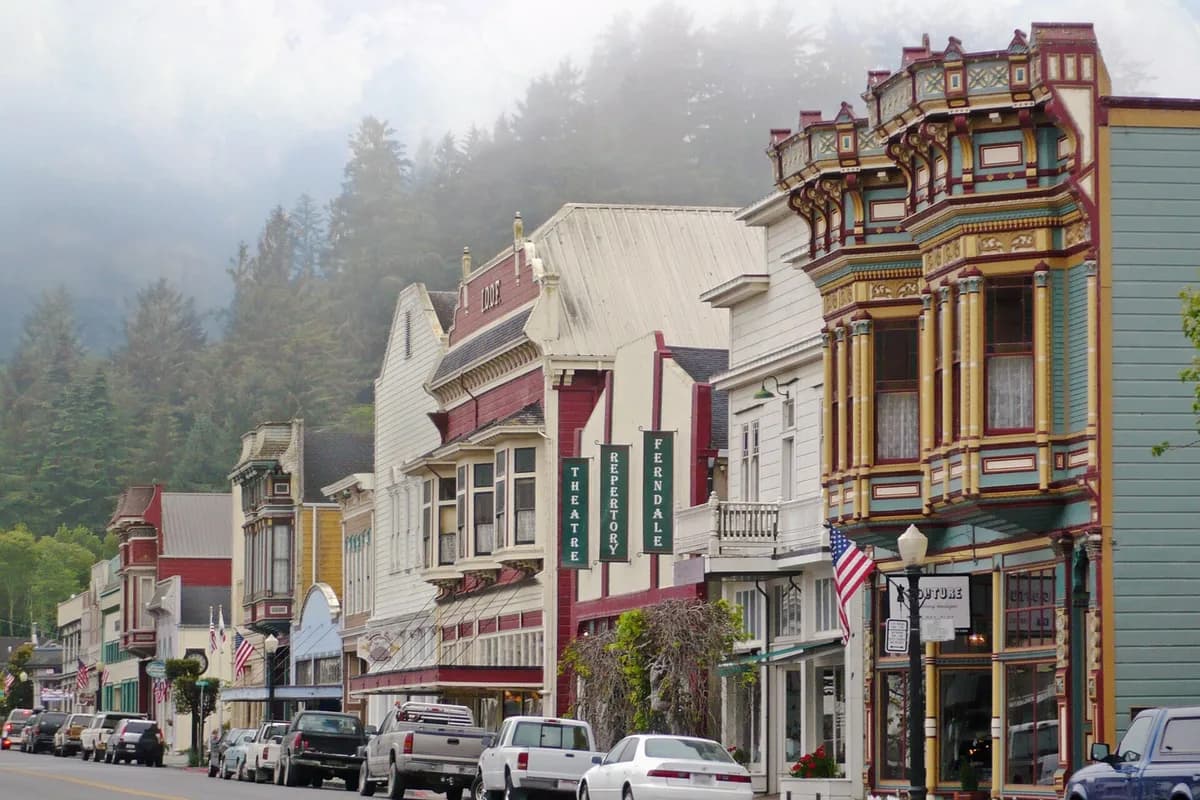 Ferndale, Humboldt County in Ferndale, California