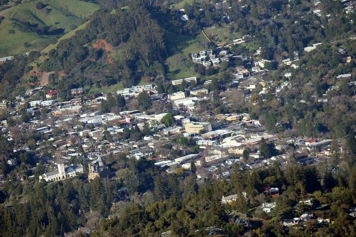 San Anselmo, Marin County in San Anselmo, California