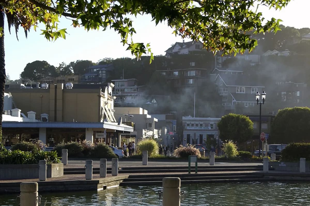 Tiburon, Marin County in Tiburon, California