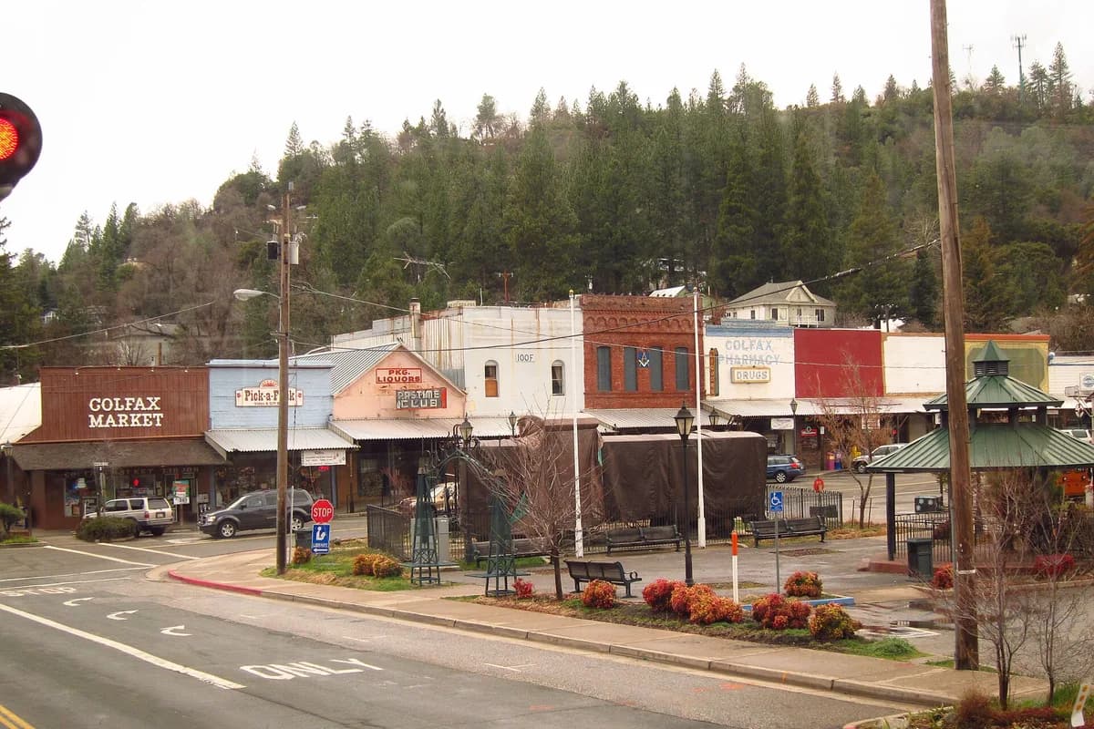 Colfax, Placer County in Colfax, California