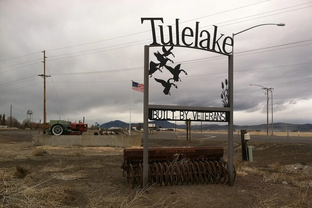 Tulelake, Siskiyou County in Tulelake, California
