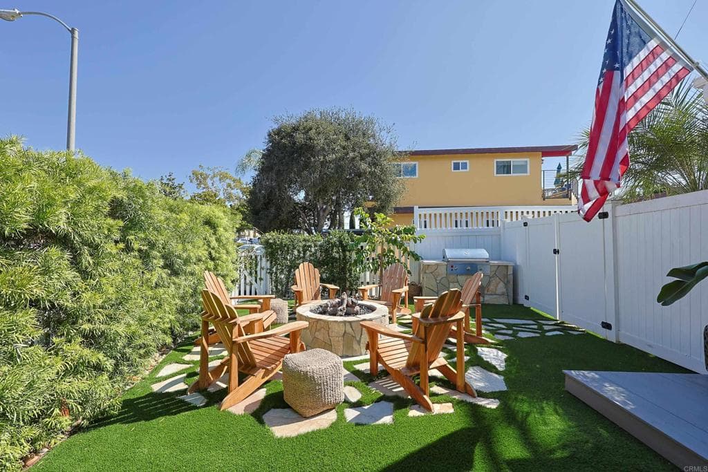 Residential Lease for rent at 340 Glorietta Place, Coronado, San Diego County, CA featuring 2 beds and 2 baths