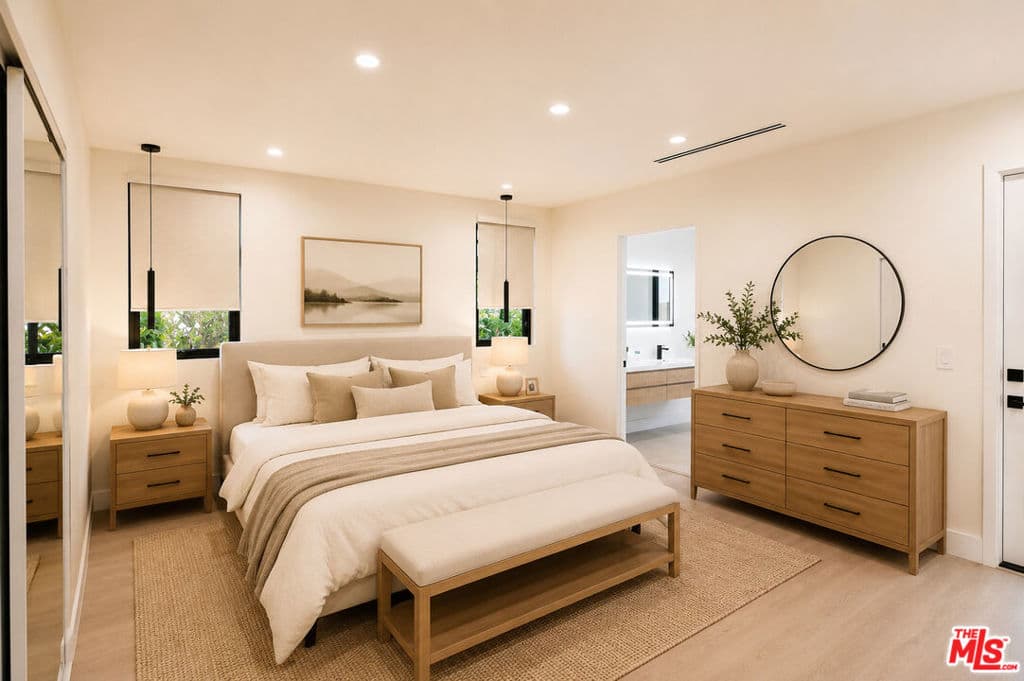 Residential Lease for rent at 912 N Harper Avenue 2, Los Angeles, Los Angeles County, CA featuring 2 beds and 2 baths
