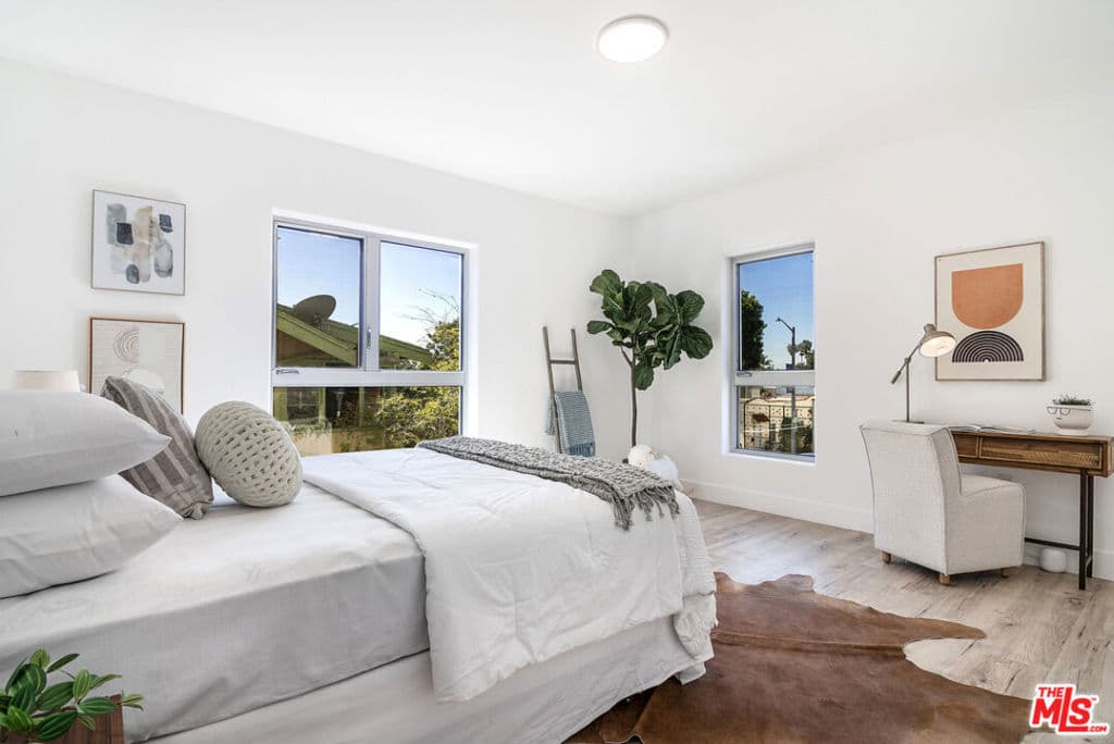 Condominium for rent at 1236 N Fairfax Avenue 5, West Hollywood, CA featuring 2 beds and 3 baths