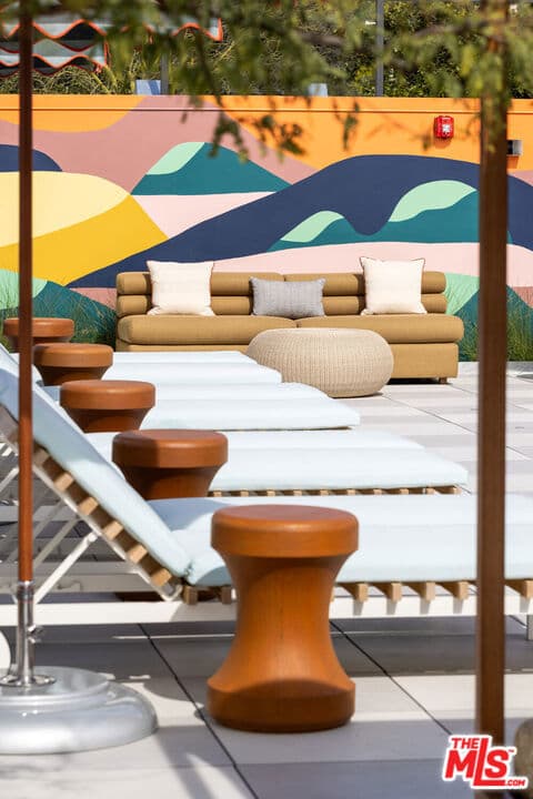 Apartment for rent at 7617 Santa Monica Boulevard 400, West Hollywood, CA featuring 3 beds and 3 baths