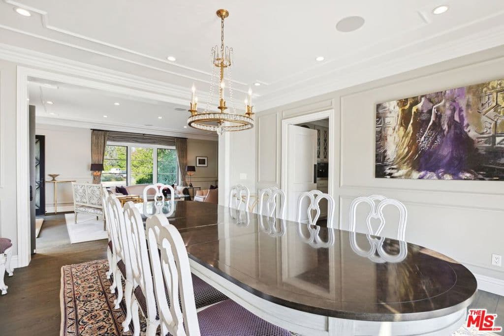 Residential Lease for rent at 2676 Casiano Road, Los Angeles, Los Angeles County, CA featuring 5 beds and 6 baths