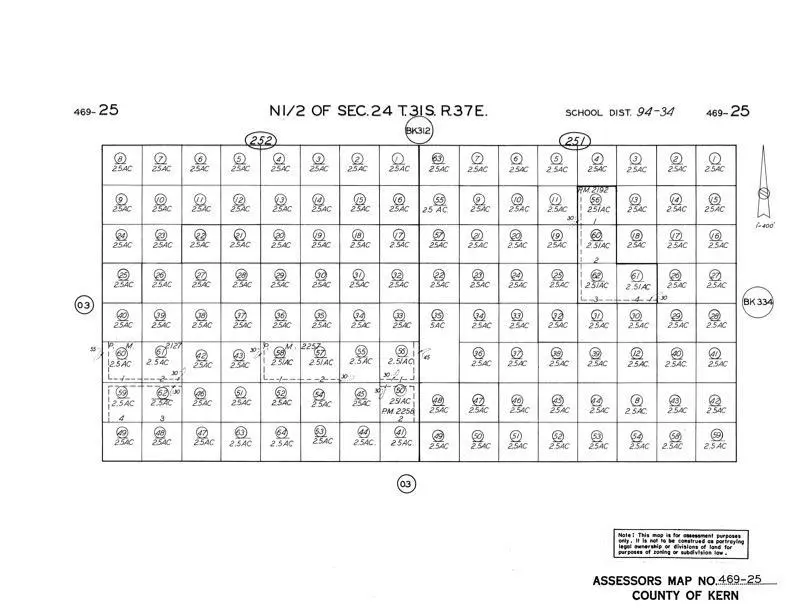 0 NW Section24, Township31S, Range37E, Mojave, CA — listing photo 1
