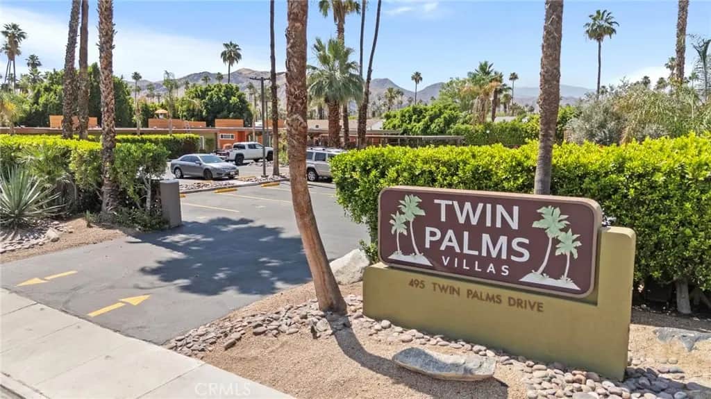 495 E Twin Palms Drive, Palm Springs, CA — listing photo 1