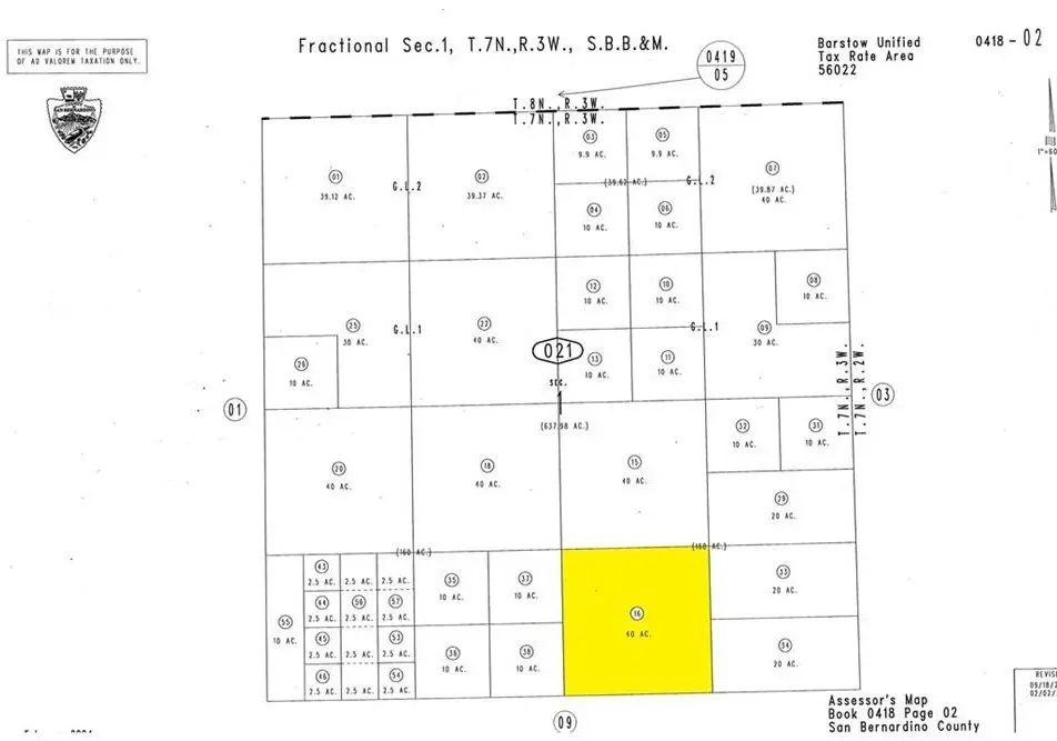 0 Hodge Road, Barstow, CA — listing photo 1