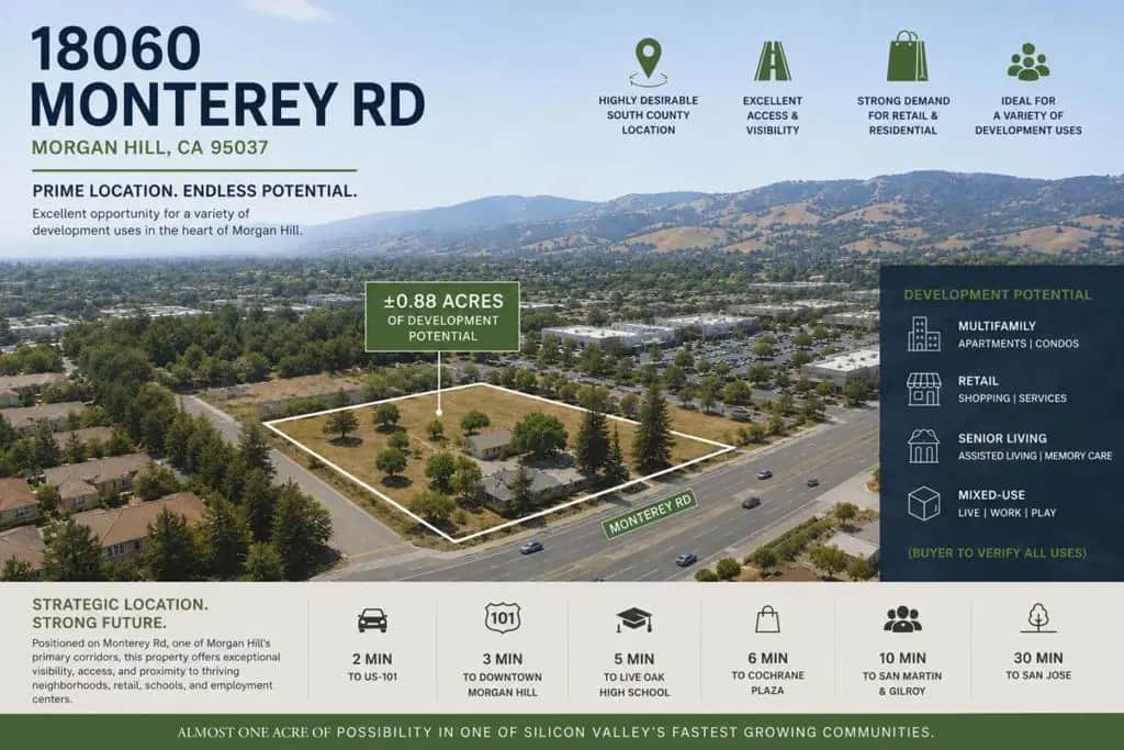 18060 Monterey Road, Morgan Hill, CA — listing photo 1
