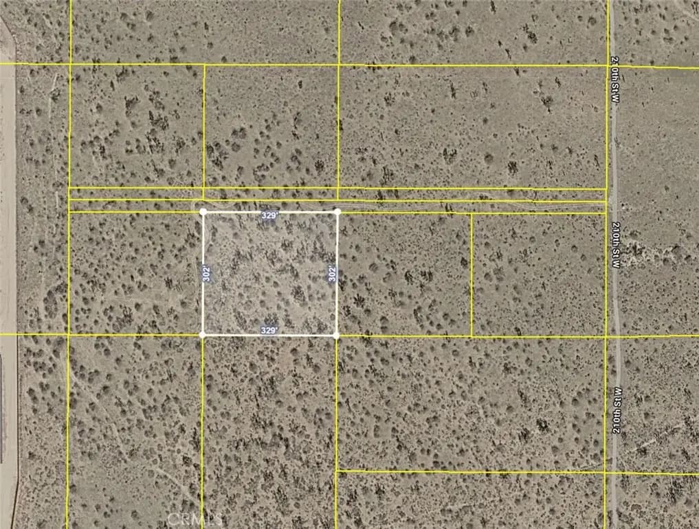 0 West of 210th St W/North of Ave A, Rosamond, CA — listing photo 1