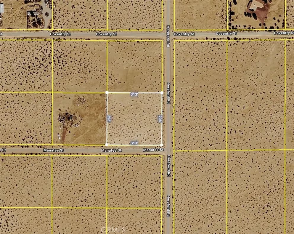 0 Corner of Manatee St/Hereford Rd, Newberry Springs, CA — listing photo 1