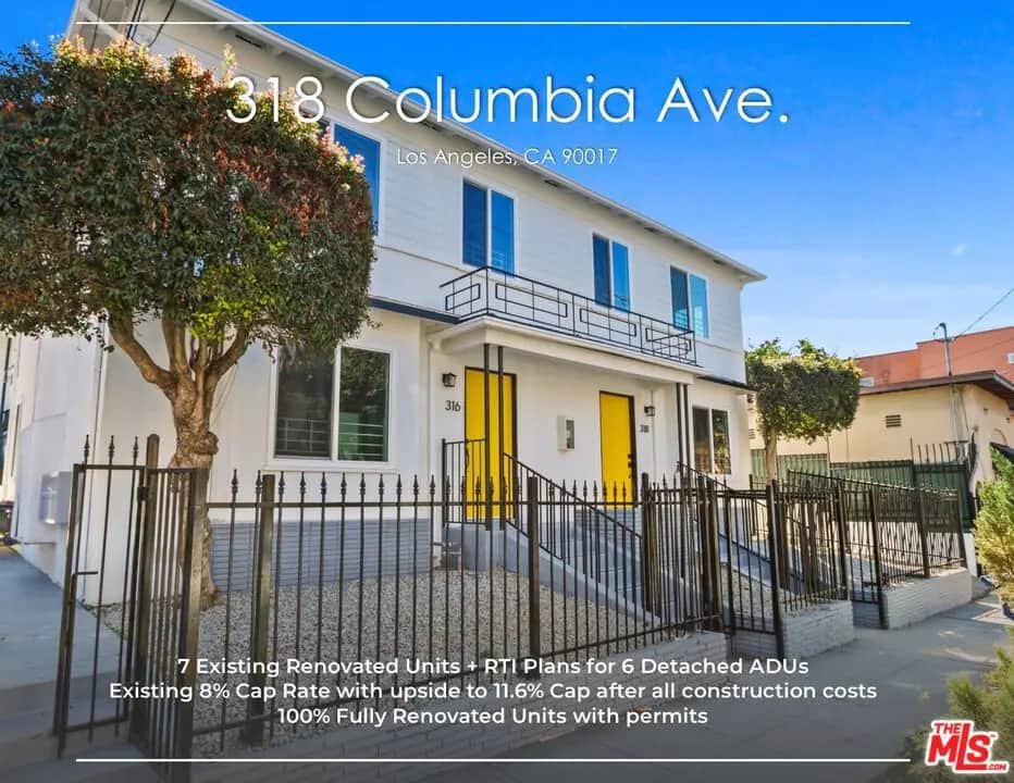 318 Columbia Avenue, Los Angeles, CA — listing photo 1