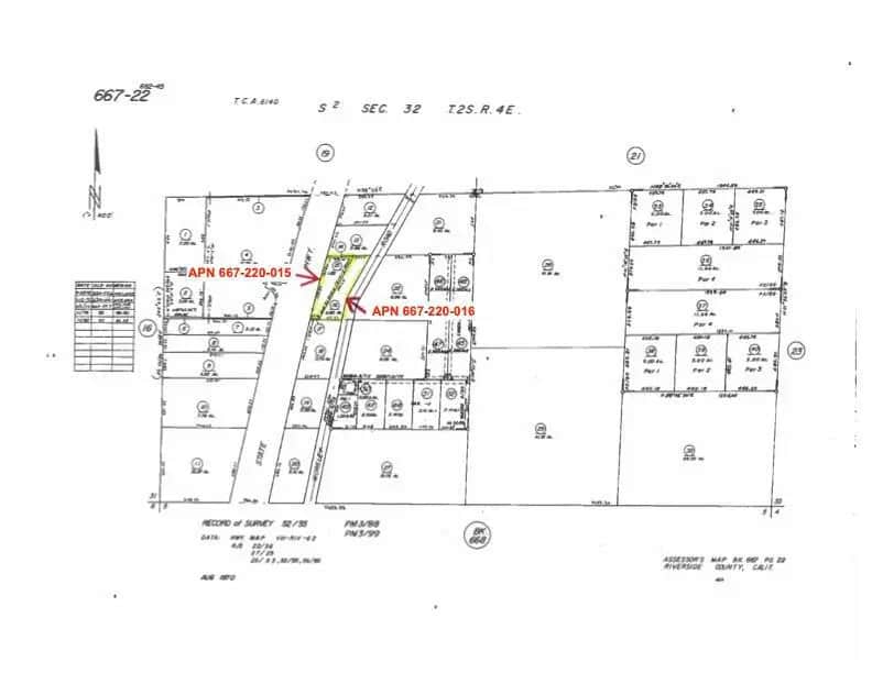 Apn 667-220-015 & 667-220-016, Desert Hot Springs, CA — listing photo 1