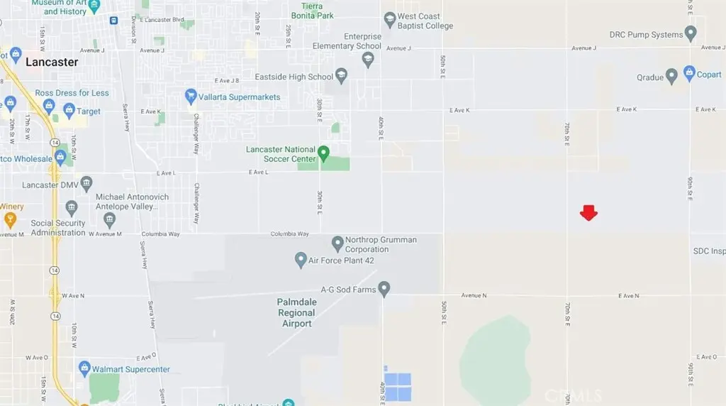 0 Vac/Ave L8 Drt/Vic 75th St E, Lake Hughes, CA — listing photo 1