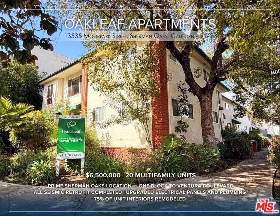 13535 Moorpark Street, Los Angeles, CA — listing photo 1