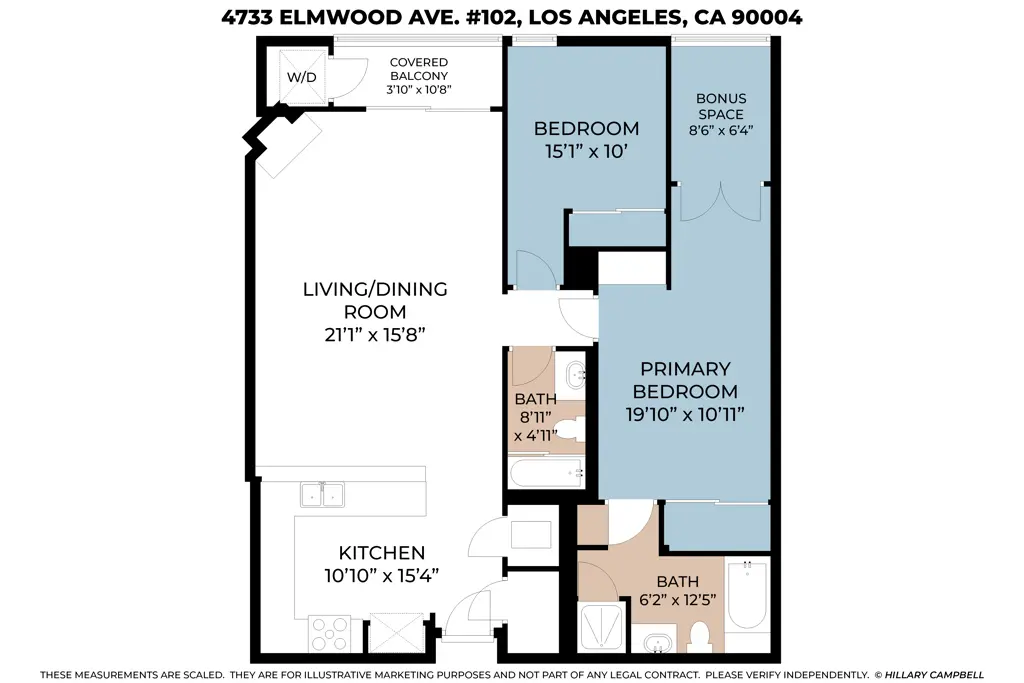 4733 Elmwood Avenue 102, Los Angeles, CA — listing photo 1