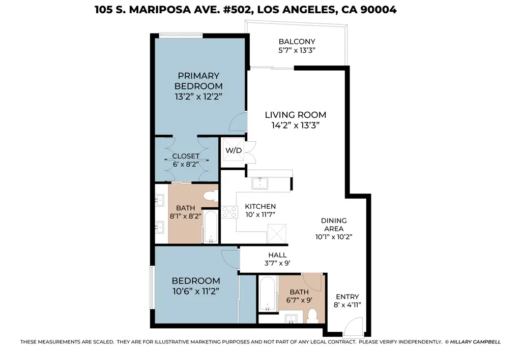 105 S Mariposa Avenue 502, Los Angeles, CA — listing photo 1