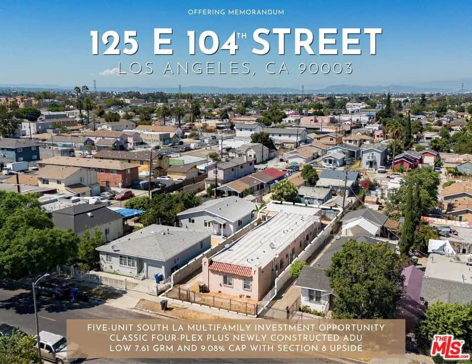 125 E 104th Street, Los Angeles, CA — listing photo 1