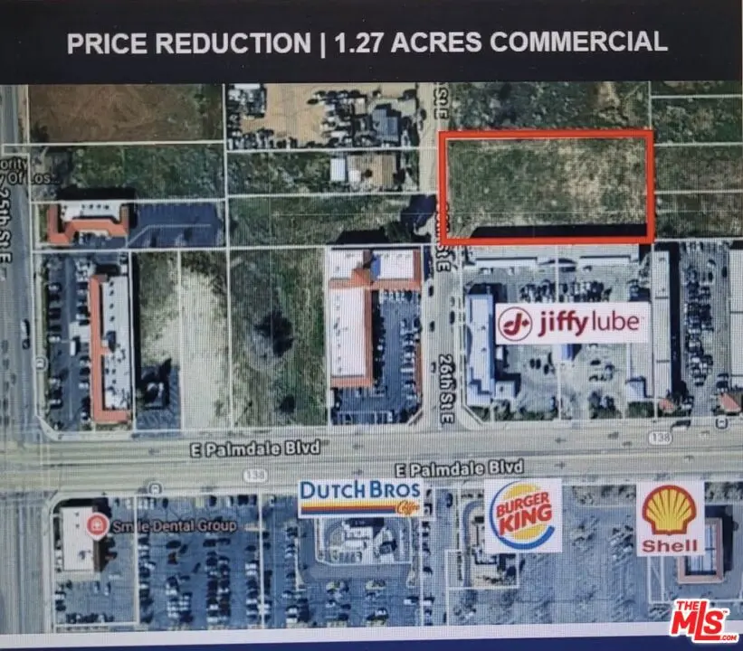 26 TH E & Palmdale Blvd, Palmdale, CA — listing photo 1