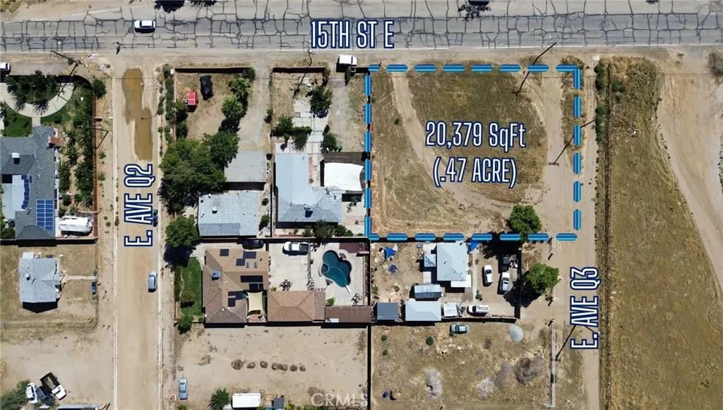 0 0 Vac/15th Ste/Vic Avenue Q3, Palmdale, CA — listing photo 1