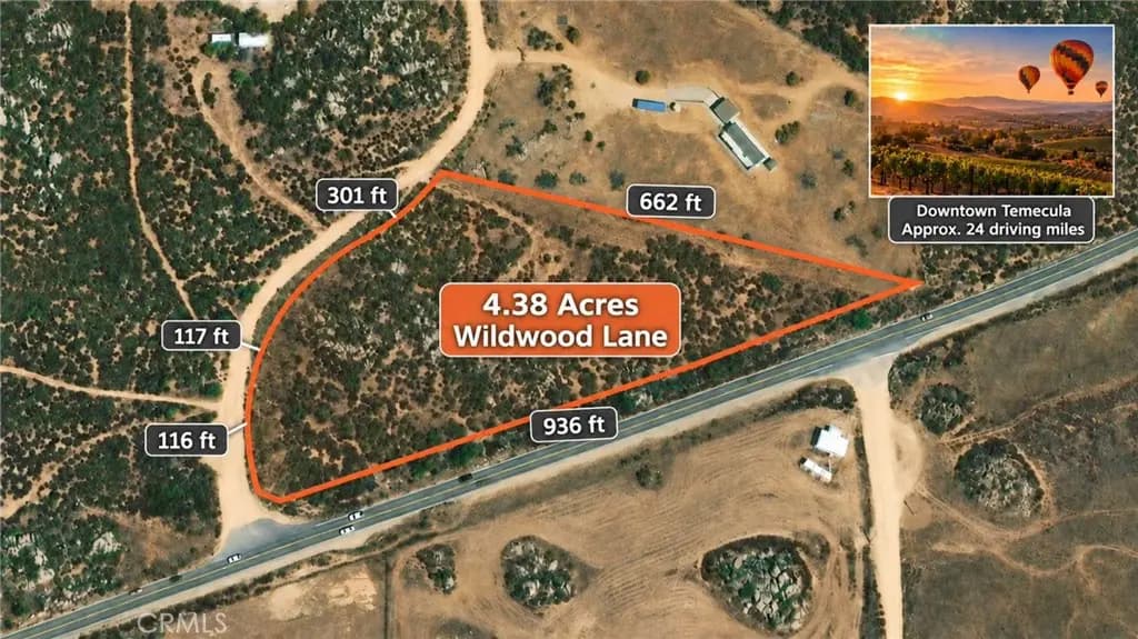 0 Wildwood Lane, Aguanga, CA — listing photo 1