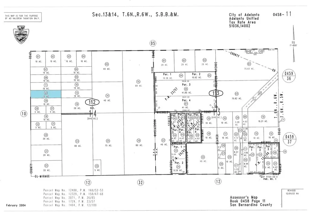 0 Caughlin Rd. #4, Adelanto, CA — listing photo 1