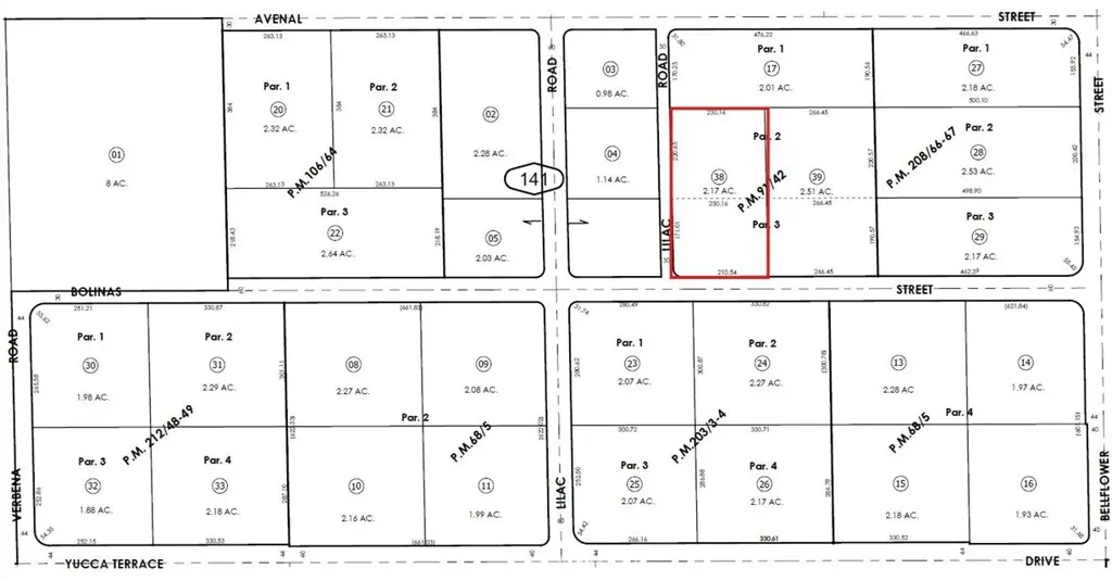 0 Bolinas, Oak Hills, CA — listing photo 1