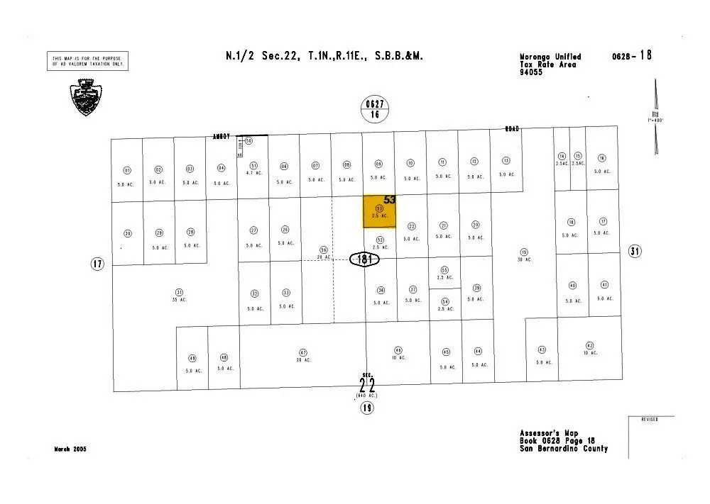 0 Noborly Road, 29 Palms, CA — listing photo 1