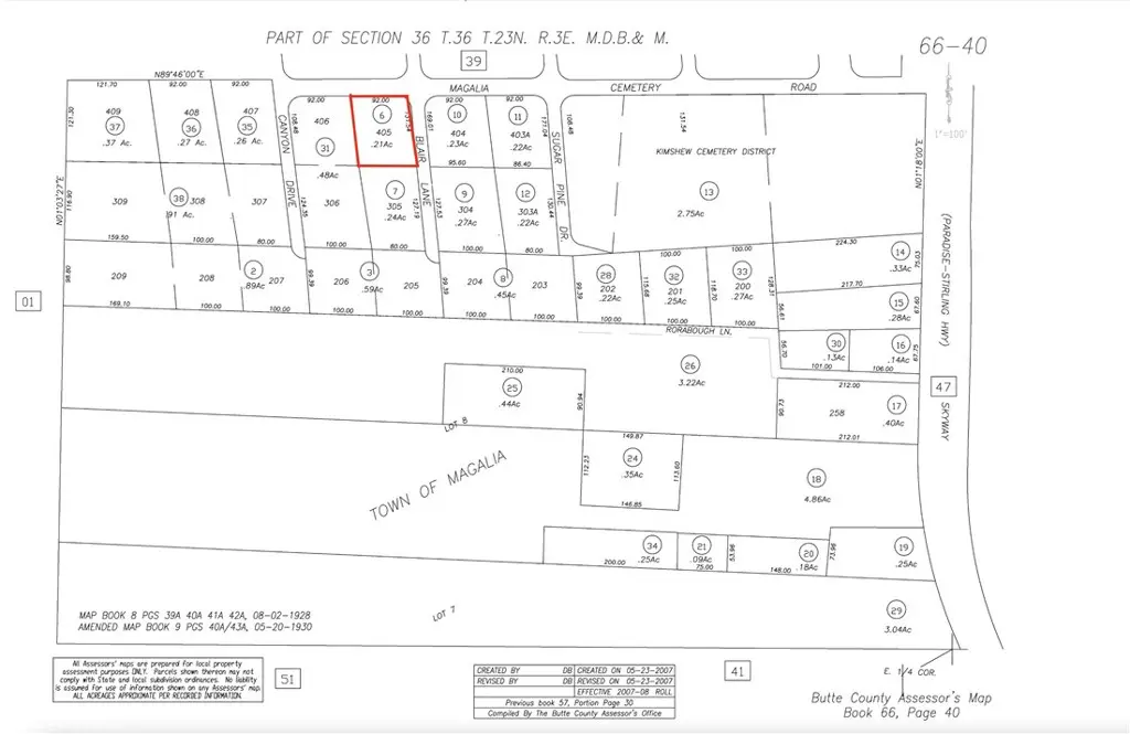 6740 Magalia Cemetery, Magalia, CA — listing photo 1
