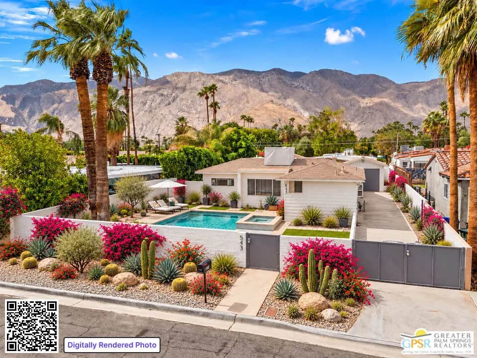 543 N Paseo De Anza, Palm Springs, CA — listing photo 1