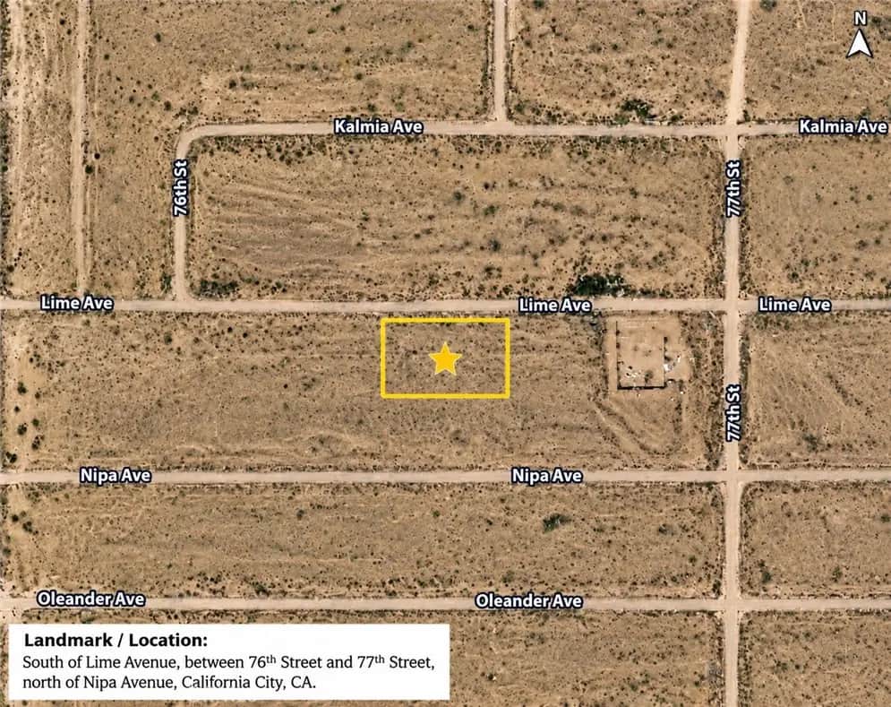 0 Lime St, California City, CA — listing photo 1