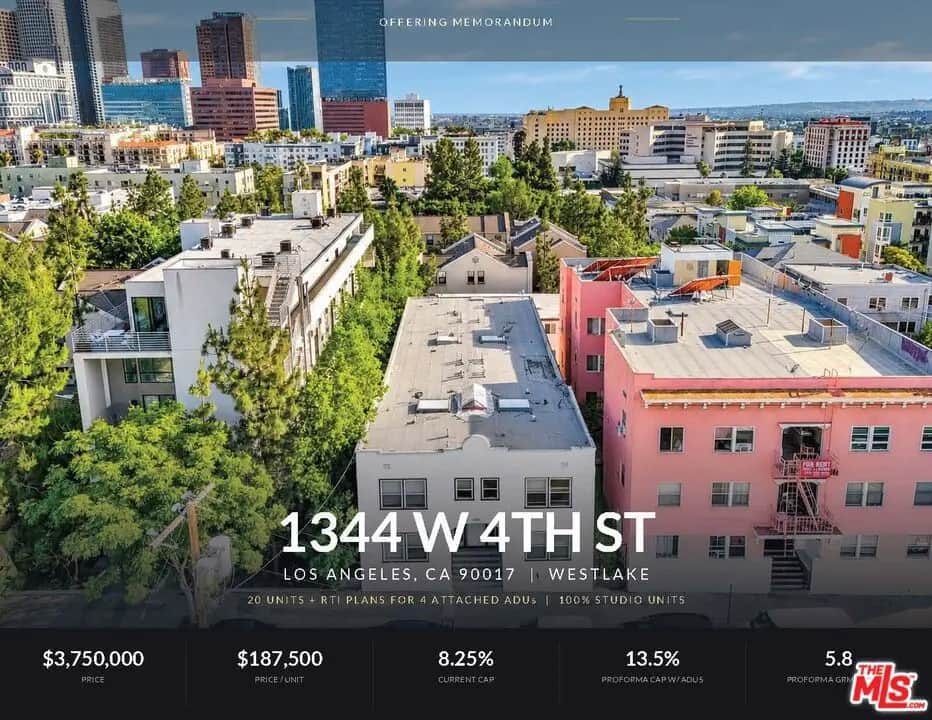 1344 W 4th Street, Los Angeles, CA — listing photo 1