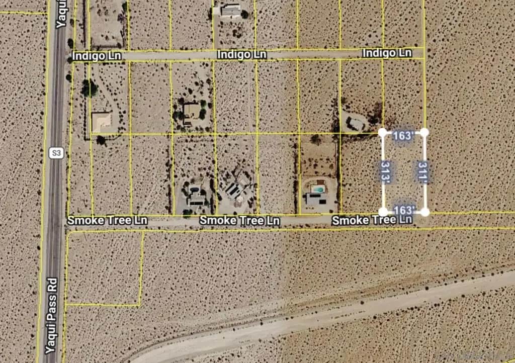 Smoke Tree Lane, Borrego Springs, CA — listing photo 1