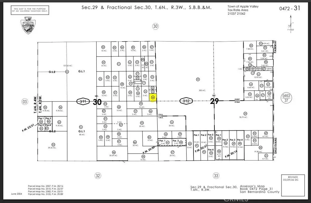 0 Gustine Parcel 0472-311-34, Apple Valley, CA — listing photo 1