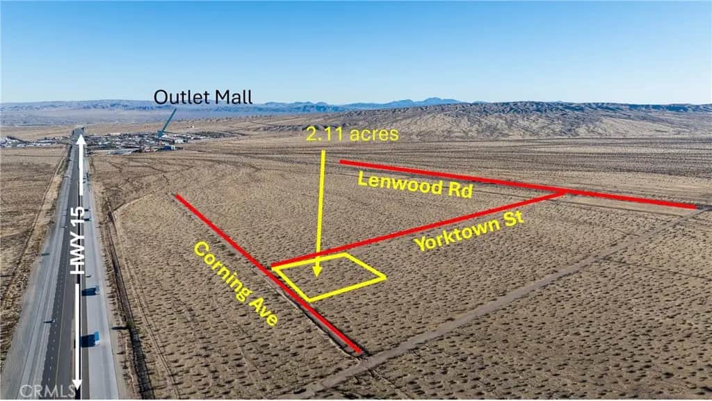 0 Corning Avenue, Barstow, CA — listing photo 1