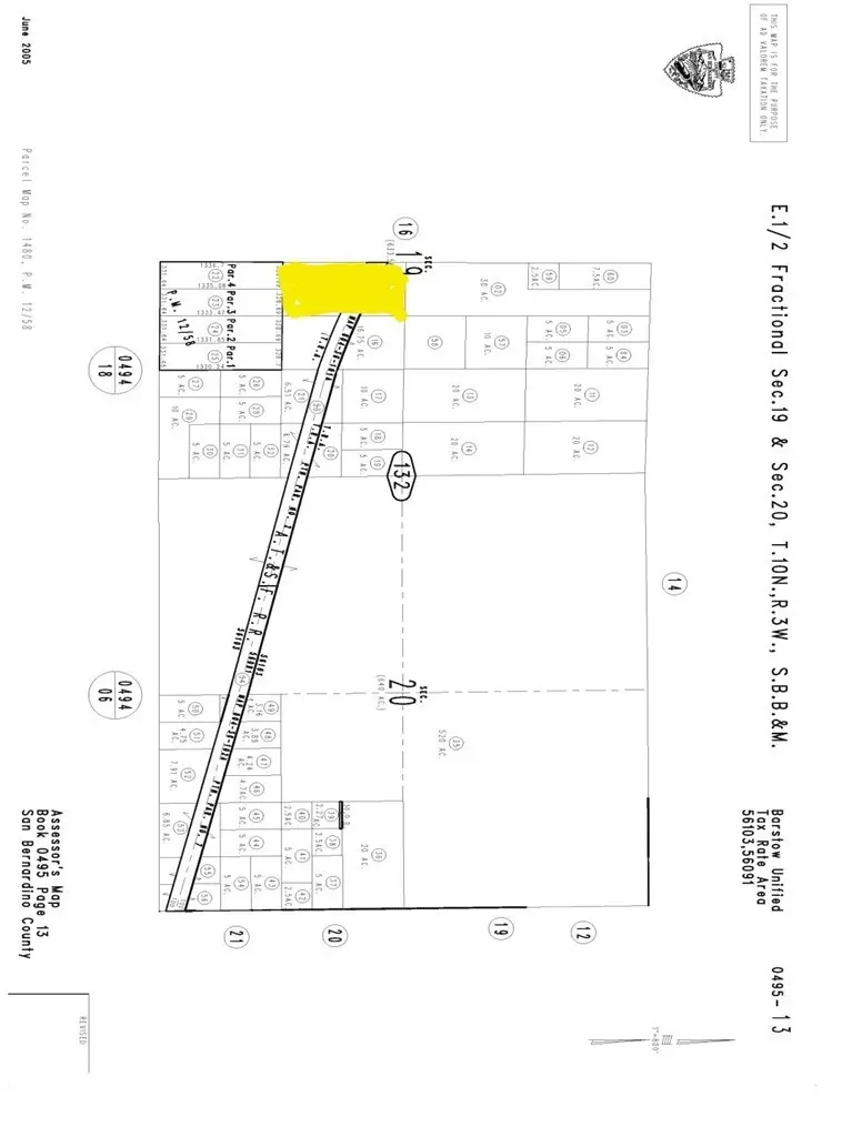 0 Sante Fe Ave Road, Hinkley, CA — listing photo 1